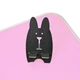 Складаний столик для ноутбука та їжі Lesko LY-005 Pink 600*400 мм - зображення 7