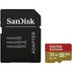 Карта памяти microSDHC (UHS-1 U3) SanDisk Extreme Action A1 32Gb Class 10 V30 (R100Mb/s, W60Mb/s) (adapter SD) SDSQXAF-032G-GN6AA - изображение 2