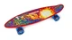 Пенни борд (Penny Board) Scale Sports с ручкой и светящимися колесами, Geshen - изображение 1