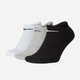 Набор мужских носков коротких хлопковых Nike U Nk Everyday Cush Ns SX7673-901 38-42 3 пары Белый/Серый/Черный (888408294555) - изображение 1