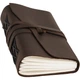 Шкіряний Блокнот записна книга B6 Comfy Strap ручної роботи зі шкіри Crazy Horse Темно-коричневий - зображення 3