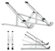 Складна металева підставка для MacBook WIWU Laptop Stand, до 15.6 дюймів, срібляста - зображення 1