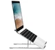Складна металева підставка для MacBook WIWU Laptop Stand, до 15.6 дюймів, срібляста - зображення 4