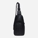 Сумка слинг через плечо мужская из натуральной кожи Laras K101023 Black (ROZ6300004239) - изображение 2
