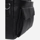 Сумка-портфель мужская кожаная Laras K101688 Black (ROZ6300004280) - изображение 8