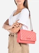 Сумка женская Guess Elliana Flap Over 73 Коралловая (H2000029559921) - изображение 4