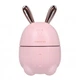 Міні Зволожувач-нічник Rabbit Humidifier дитячий зволожувач Зайчик 300мл Рожевий (531705) - зображення 2