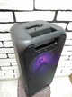 Беспроводная портативная аккумуляторная колонка Super Bass Spearker ESS-601 с микрофоном Bluetooth на 2 динамика Черная - изображение 3