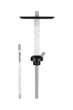 Кальян в сборе 2х2 Hookah NEXT White/Silver колба Craft Бело-Серебряный 53см - изображение 3