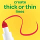 Набор фломастеров Crayola Super Tips Markers, Washable Markers, Silly Scents Markers маркеров 120 штук 585050 - изображение 7