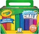 Мел 48 шт Crayola Washable Sidewalk Chalk для рисования на асвальте, мольберте, доске (512048) - изображение 1