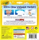 Набор маркеров Crayola Ultra Clean Washable Markers 10 штук (58-7851) - изображение 8