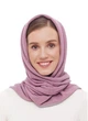 Шарф "Эдинбург" женский большой MyScarf теплый розовый на пуговице - изображение 2