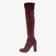 Ботфорты Marina Moda R8598-D3229 35 22 см Claret (2000029609282) - изображение 3