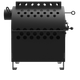 Печь на дровах серии BARREL 1510 тип 005 d 120мм 9 кВт (6C0002) - изображение 4