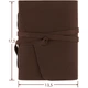 Шкіряний Блокнот записна книга B6 Comfy Strap ручної роботи зі шкіри Crazy Horse Коричневий - зображення 10