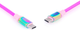 Кабель Real-El Premium USB Type C - Type C Rainbow 1 м (EL123500053) - зображення 2