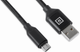 Кабель Real-El Premium USB A - Micro USB Fabric 2 м Black (EL123500048) - зображення 3