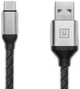 Кабель Real-El Premium USB A - Type C Leather 1 м Black-silver (EL123500049) - зображення 5