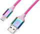 Кабель Real-El Premium USB A - Type C Rainbow 1 м (EL123500050) - зображення 4