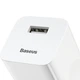 Мережевий зарядний пристрій Baseus Home Charger 1USB QC3.0 12V/2A White (CCALL-BX02) - изображение 3