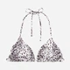 Верхняя часть купальника женская H&M 4928995-ADNT 32 Белая в коричневые узоры (3000000585702) - изображение 2