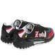 Сороконожки шиповки Zelart Plus Sprinter OB-90203 размер 44 Black-Red-White - изображение 3