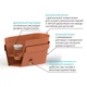 Горшок с автополивом Santino LATINA WINDOW BOX 6,7 л. лаванда (JL 40 FLA) - изображение 2