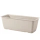Горшок балконный Form-Plastic Sahara-40 5,7 л серый с подставкой (3180-055) - изображение 1