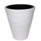 Горшок для цветов Form-Plastic Sahara-35 белый со вставкой (2721-011) - изображение 1