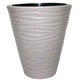 Горшок для цветов Form-Plastic Sahara-40 серый со вставкой (2722-055) - изображение 1