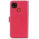 Чохол Clover для Xiaomi Redmi 9C книжка шкіра PU з візитницею малиновий - зображення 4