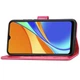 Чохол Clover для Xiaomi Redmi 9C книжка шкіра PU з візитницею малиновий - зображення 5