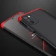 Чехол GKK 360 для Xiaomi Poco M3 бампер оригинальный Black-Red - изображение 3