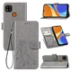 Чехол Clover для Xiaomi Redmi 9C книжка кожа PU с визитницей серый - изображение 1