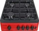 Плита газовая MILANO ML50 G2 /01+ красная - изображение 4