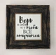 Постер-мотивация "Верь в себя" в раме 225х225мм Frames Posters Decor - изображение 1