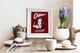 Постер "Coffee! Is it planet shaking or me?" в раме 280х320мм Frames Posters Decor - изображение 5