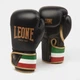 Боксерские перчатки Leone Italy Black 12 унций - зображення 1