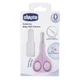 Ножницы детские Chicco с колпачком, розовые 05912.10 - изображение 1