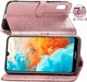 Чехол Vintage для Huawei Y6 2019 книжка кожа PU с визитницей розовое золото - изображение 5