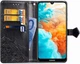 Чехол Vintage для Huawei Y6S 2019 книжка кожа PU с визитницей черный - изображение 4