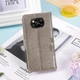 Чохол Clover для Xiaomi Poco X3 / X3 Pro книжка шкіра PU з візитницею сірий - зображення 5