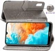 Чехол Vintage для Huawei Y6 2019 книжка кожа PU с визитницей серый - изображение 5
