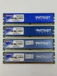 Игровая оперативная память Patriot DIMM 8Gb (4*2Gb) DDR2 667MHz PC2 5300U CL5 (PSD22G6672H) Б/У - изображение 1