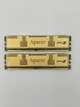 Игровая оперативная память Apacer Memoire vive DIMM 4Gb (2*2Gb)DDR2 667MHz PC2 5300U CL5 (AHU02GE667C5N1C) Б/У - изображение 2