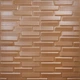 Самоклеящаяся 3D панель Sticker Wall коричневая кладка 700х770х8 мм - изображение 1