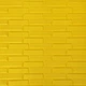 Самоклеящаяся 3D панель Sticker Wall желтая кладка Sticker Wall 700х770х7мм - изображение 1