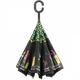 Зонт Up-Brella Picasso обратного сложения отличный дизайн эргономичная ручка двойной купол - изображение 3
