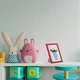 Рамка для фото дерев'яна 15х21 (А5) багет: DL1506-03 Червоний (з глянцевим склом 1-1.5мм, двп з ніжкою) EmojiFrame - зображення 5